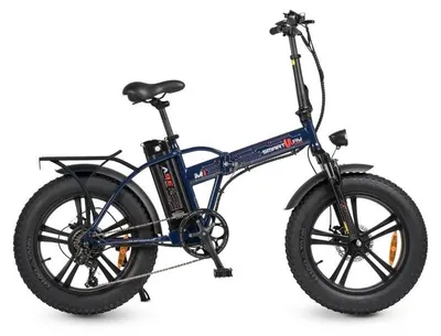 Obrázek produktu pro Skládací elektrokolo SMARTWAY M1TR5SLB1, městské kolo z oceli, 250 W, 36 V, 13 Ah, 20" kola, dojezd 50 km, modré