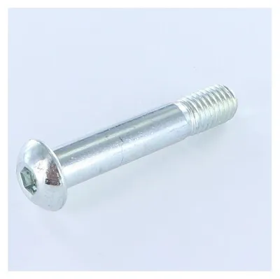 Produktbild von Metallschrauben Flachrundschraube mit Innensechskant M10X55 Mit Gewinde 15 Klasse 10.9 Schraubenschlüssel 6 Verzinkt