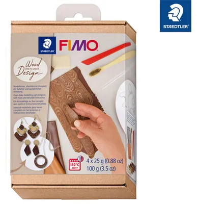 Produktbild von Staedtler FIMO 8025 HTC1, Töpferton, Holz, 8 Stück(e), 110 °C, 30 min, Deutschland