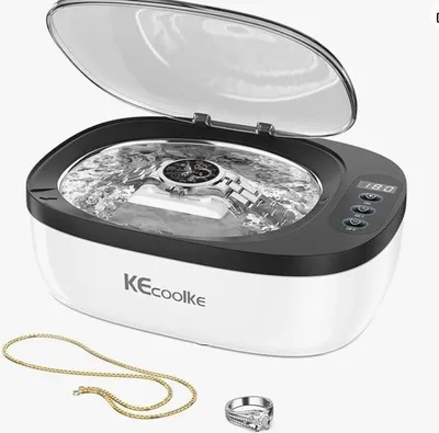 Produktbild von KECOOLKE Ultraschallreinigungsgerät Ultraschallreiniger Sonic Cleaner mit digitalem Timer