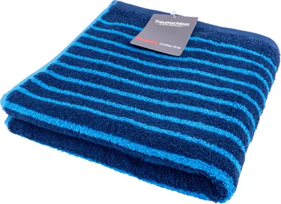 Produktbild von Traumschloss Frottier-Line Stripes Handtuch 50 x 100 cm hellblau 100% Baumwolle, absolut hautsympathisch