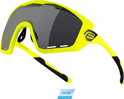 Produktbild von Sonnenbrille FORCE OMBRO PLUS gelb, mattschwarzes Glas