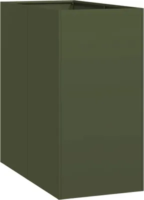 Obrázek produktu pro Truhlík olivově zelený 40x80x80 cm ocel