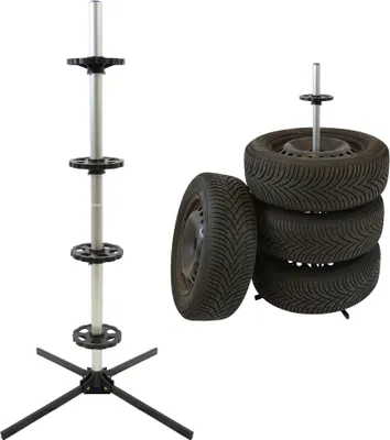 Produktbild von Alu Felgenbaum Reifenständer Reifenbaum Felgenbaum Felgenständer Reifen Ständer