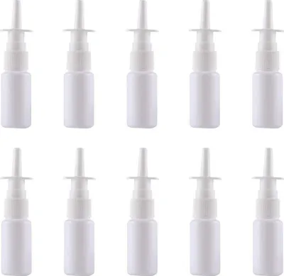 Produktbild von 20 Stücke 30 Ml Leere Nachfüllbare Nasenspray Flaschen Feinnebelsprühgeräte Zerstäuber Vial Topf für Salzwasser Öle Medizinische Reise