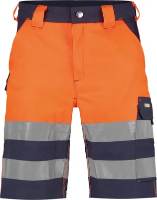 Produktbild von DASSY Warnschutz Shorts VENNA Bermuda Gr. 62 blau/orange
