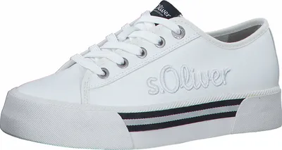 Produktbild von s.Oliver Halbschuhe Plateau Sneaker 5-23678-38   , Größe:37 EU, Farbe:Weiß