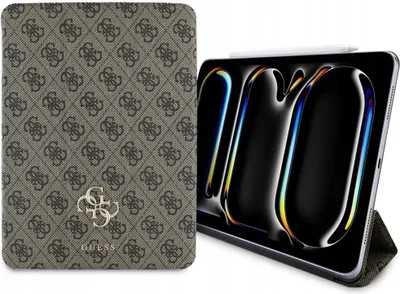 Immagine prodotto di Guess Gufc11Pm24Ps4Sgw Ipad Pro 11 2024 Brązowy/Brown Magnetic 4G Big Logo