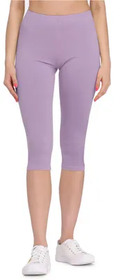 Image de Leggings 3/4 pour femme Bellivalini en viscose BLV50-148 (violet clair, M)