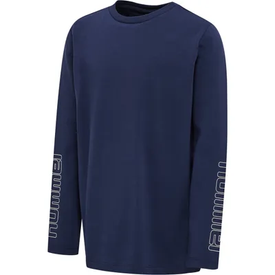 Produktbild von hummel hmlCLOUD T-SHIRT L/S - BLACK IRIS - 104