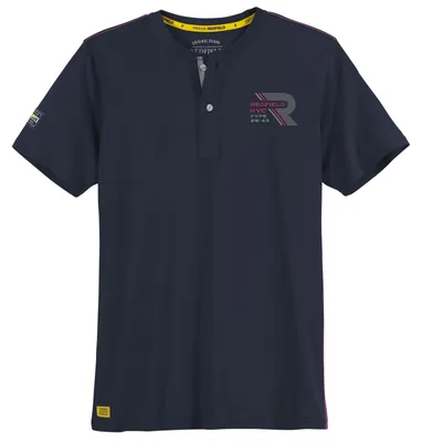 Produktbild von Redfield sportives Serafino T-Shirt Übergröße navy