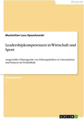 Produktbild von Leadershipkompetenzen in Wirtschaft und Sport