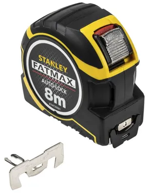 Produktbild von STANLEY FATMAX XTHT0-33501 8 m langes Klebeband mit Autolock-Magnet