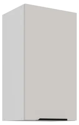 Produktbild von Küchen Hängeschrank 40 cm COMO Kaschmir beige matt + Weiß matt Küche Küchenzeile Küchenblock Einbauküche