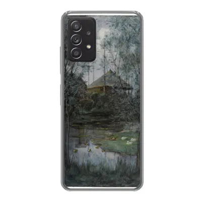 Produktbild von MuchoWow® Handyhülle Schutzhülle Hülle für Samsung galaxy a73 Heuhaufen - Piet Mondrian Silikon Softcase Handy Hülle - Handyhülle