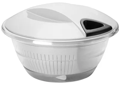 Salatspinner TRIX 3+1, Kunststoff, Weiß, Ø 26 cm