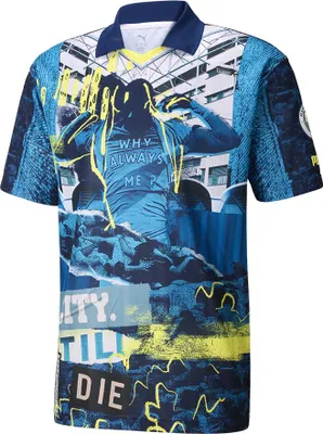 Produktbild von M|Manchester City FC PUMA FtblNrgy+ Herren Retro Trikot 779126-75