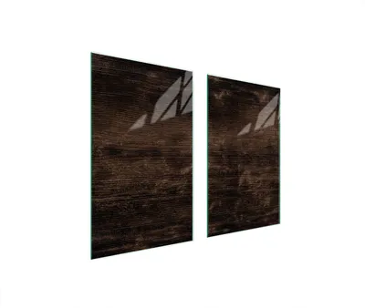 Produktbild von Glasschutzplatte Für Herd 75X52 Holz