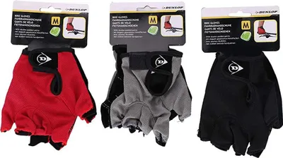 Obrázok produktu pre Rukavice Na Bicykel Dunlop Senior R.m - Červené