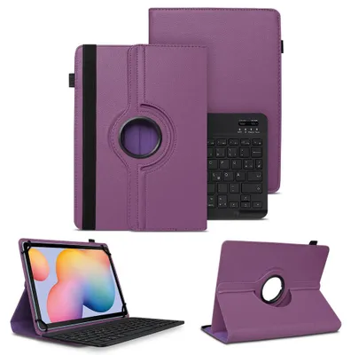 Produktbild von Schutzhülle für Samsung Galaxy Tab A11 Plus Hülle Tasche Bluetooth Tastatur CaseFarben:Lila