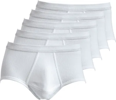 Produktbild von 5er Pack Herren Slip mit Eingriff Baumwolle von der Marke Schöller 6