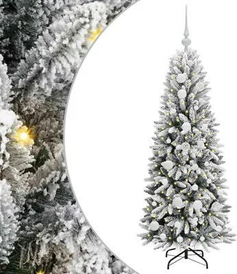 Imagen del producto de vidaXL Árbol de Navidad artificial, color blanco, 120 cm