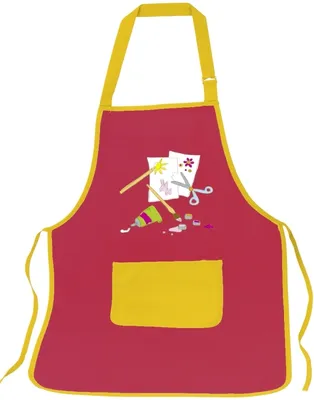 Produktbild von Kinderschürze 50x57cm 2 Motive sortiert Packung mit 4 Stück