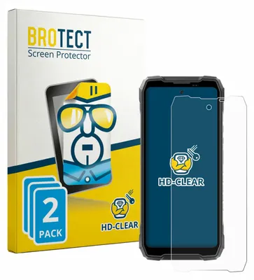 Produktbild von 2x Für Blackview Rock 5 Schutzfolie BROTECT Displayschutz Display Schutz Folie Klar Transparent