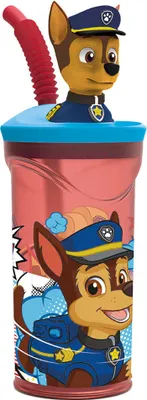 Produktbild von Stor 18966 - Paw Patrol, 3D Trinkbecher 360ml