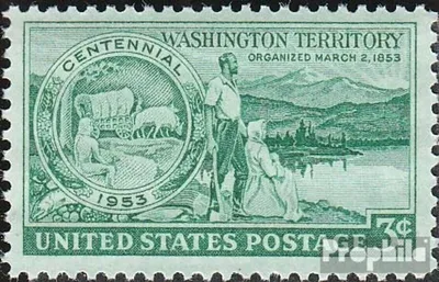 Produktbild von Briefmarken USA 1953 Mi 638 (kompl.Ausg.) postfrisch Territorium