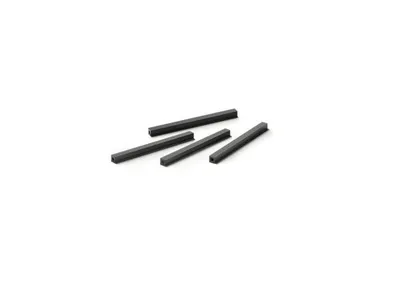 Immagine prodotto di NABER 8051022 Set di montanti Cubo 300, sistema di scaffalature, nero opaco