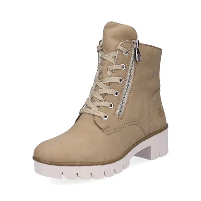 Produktbild von Rieker Damen Schnürboot beige