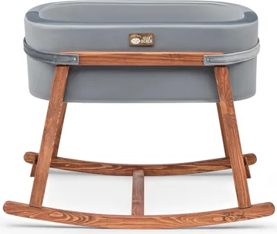 Produktbild von Skye Decor, Hier- Hier HDS, Grau,Eiche, Wiegen, 70x46x72 cm, Rahmen: 100% Kiefernholz