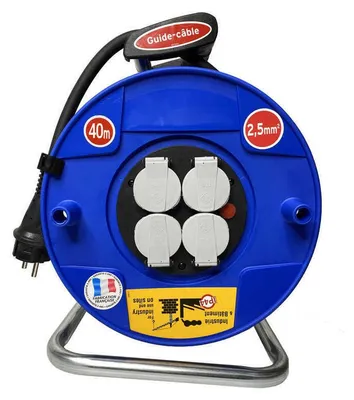 Zdjęcie produktu dla Zwijacz elektryczny Bat-Pro BRENNENSTUHL - Kabel 40 m - 3G2.5 - 1205951