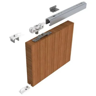 Produktbild von HELM Holzschiebetür 73 Set 2. flg Anlagen