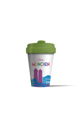 Produktbild von Becher BambooCUP - München Skyline
