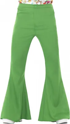 Produktbild von Grüne Herren Schlaghose für Fasching & Karneval Größe: XL