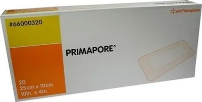 Zdjęcie produktu dla Primapore 10x25 cm opatrunek na ranę sterylny 20 szt