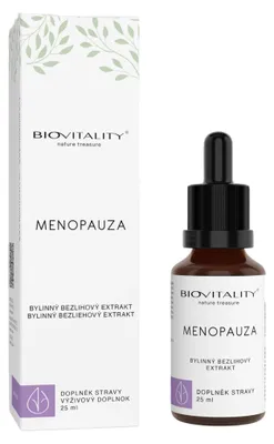 Menopauza – bezalkoholová tinktúra – kvapky 25 ml – Green idea