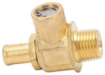Imagen del producto de Válvula de drenaje de aceite para motor F110N con clip de palanca LC?10, rosca de latón 3/8?18 NPT, de un solo toque, para vehículos comerciales ligeros, automóviles y camionetas