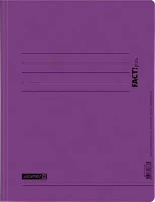 Produktbild von Spiralhefter Fact!plus violett Packung mit 25 Stück
