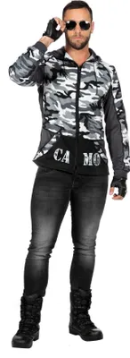 Productafbeelding van Soldatenjas, camouflage, grijs, maat 60