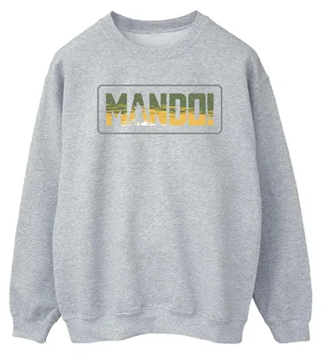 Productafbeelding van Star Wars - "The Mandalorian" sweater voor heren, model BI46712 (XL), grijs