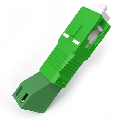 Productafbeelding van Glasvezel Adapter - Hybride Connector - Netwerk Conversie - Hoge Precisie - Simplex - Groen/Blauw
