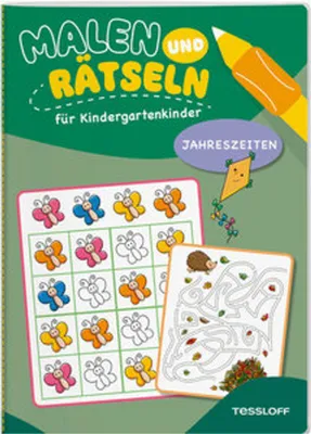 Immagine prodotto di Malen und Rätseln für Kindergartenkinder. Jahreszeiten