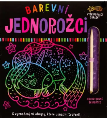 Immagine prodotto di Svojtka & Co. Farebné jednorožce - Vyškrabávacie obrázky