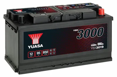 Produktbild von YUASA YBX3000 Starterbatterie 12V 95Ah 850A/EN L5 für Auto LKW Batterie