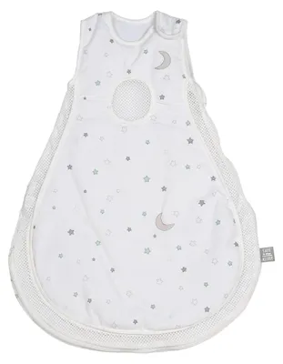 Produktbild von roba safe asleep von roba, Schlafsack Easy Air Babyschlafsack 'Sternenzauber', 62/68, 100% Baumwolle