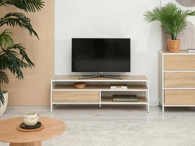 Immagine prodotto di Mobile TV MAIRA - rovere sonoma / bianco