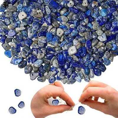 Obrázek produktu pro XIANNVXI Lapis lazuli křišťálové korálky sada 400 kusů 5-8mm DIY drahokamy
